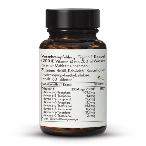 Sunday Natural Products  Vitamin E Komplex Natur 200 IE