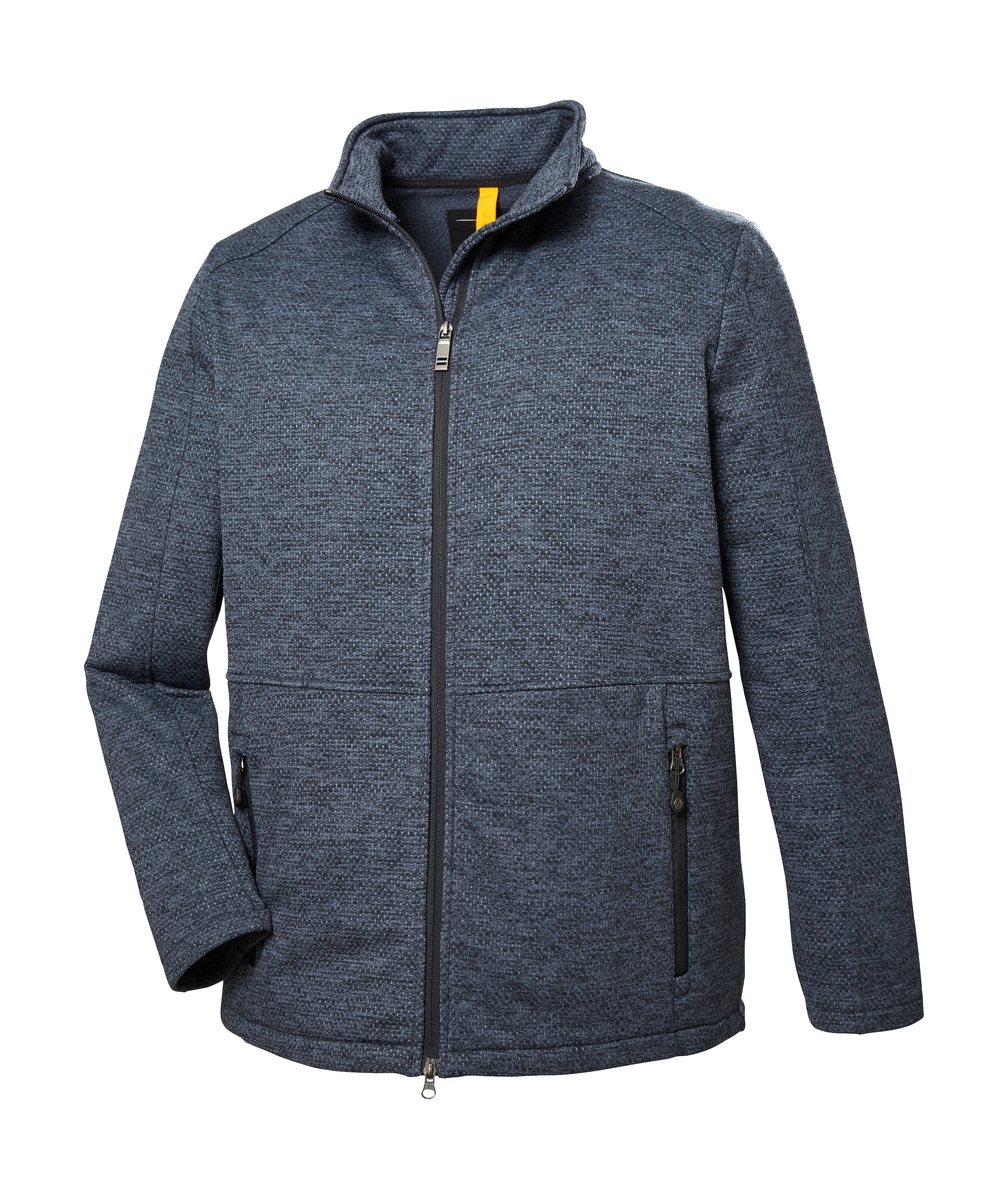 STOY Fleecejacke »STS 6 MN KNTFLC JCKT« Leichte Strickfleecejacke mit 4-Wege-Stretch und 2-Wege-Reissverschluss