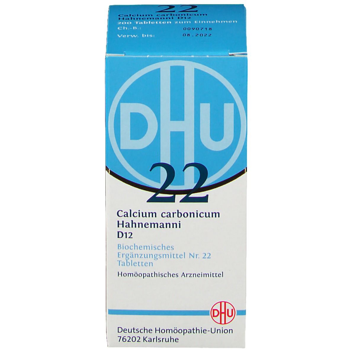 DHU Biochemie 22 Calcium carbonicum D12