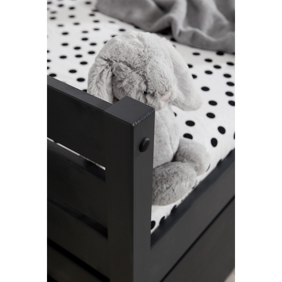 TICAA Sofabett Naomi inkl. Ausziehbett, 90x200 Grau