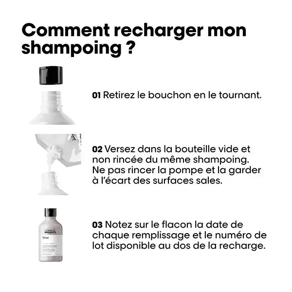 L'Oréal Professionnel Série Expert Silver Shampoo Recarga 500ml