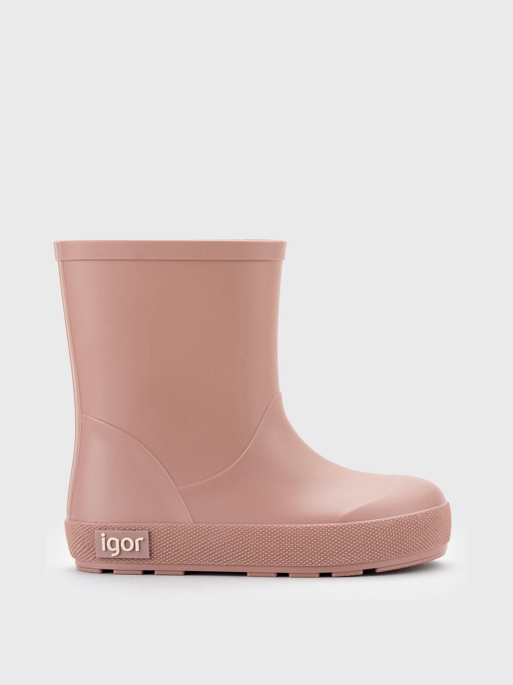 Roze - Igor Waterproof Yogi Wellies