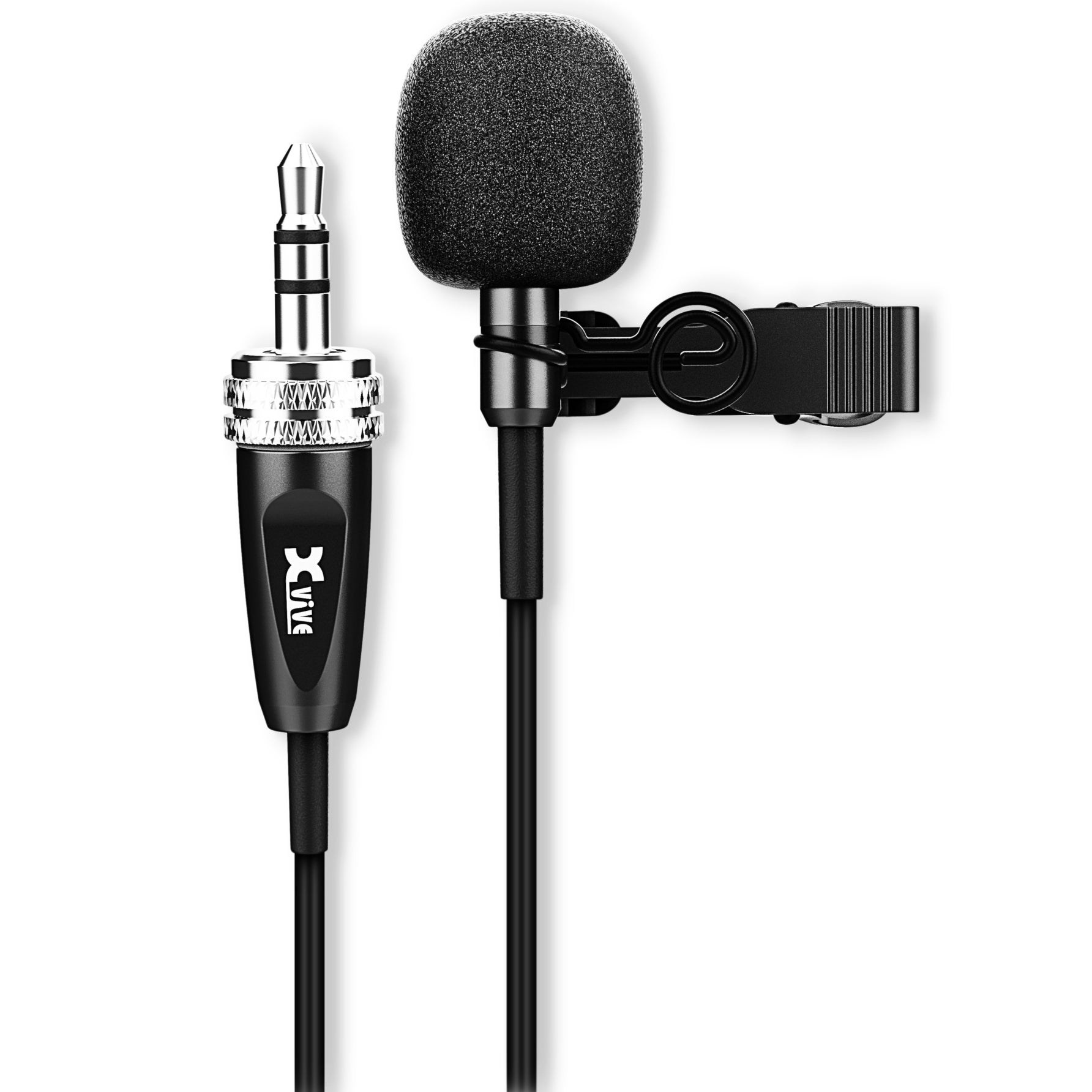 Xvive U5 SET T2 tweekanaals draadloze dasspeldmicrofoon