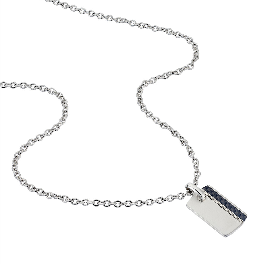 Collier Lovaina Acier Blanc