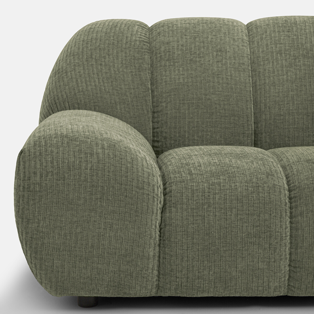 LA REDOUTE INTERIEURS<br>Sofá de 2 lugares, veludo chenille estampado, Nuria