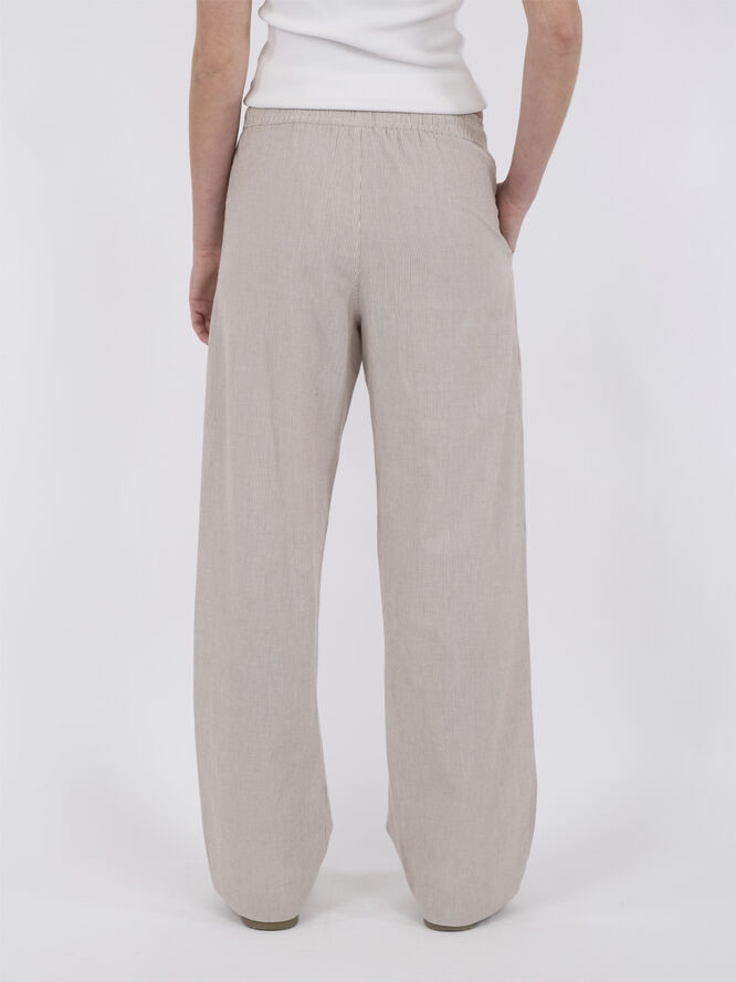 Neo Noir Sonar Mini Stripe Pants Sand/strib