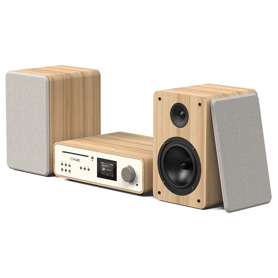 Pure Classic Stereo Café/Noyer