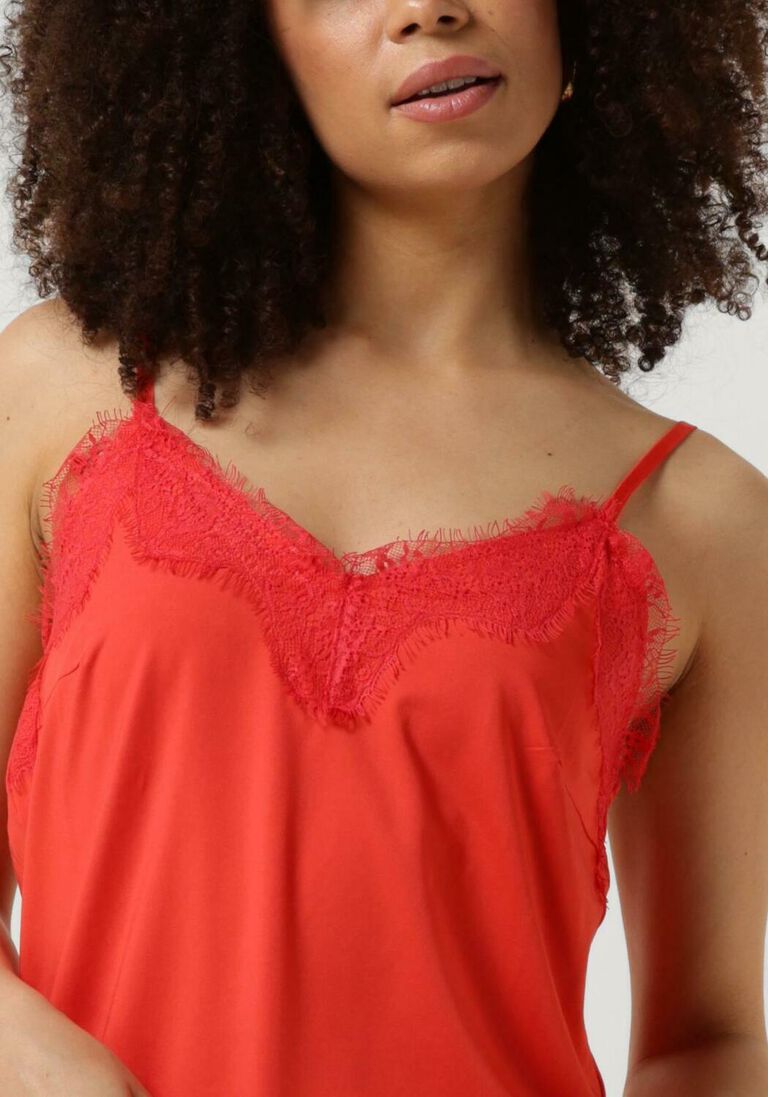 CC HEART oranje cc heart top lace top