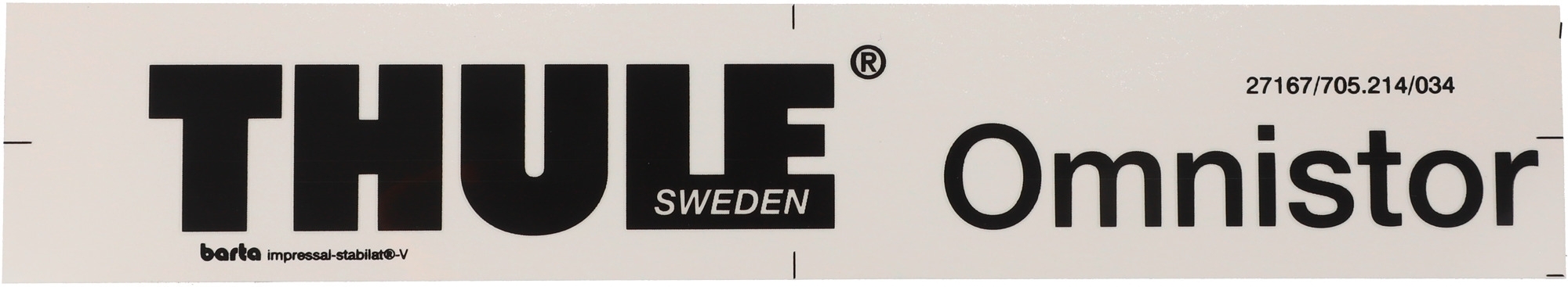 Thule Awning Logo Sticker