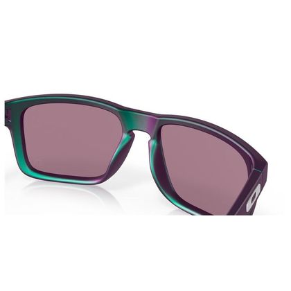 Lunettes de soleil Oakley Holbrook Troy Lee Designs Series - Prizm - Violet / Blanc