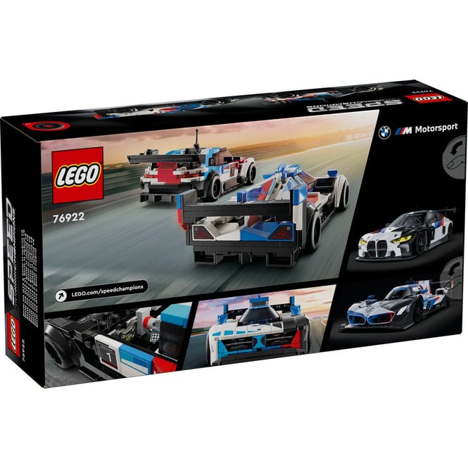 LEGO® Speed Champions 76922 - BMW M4 GT3 & BMW M Hybrid V8 Rennwagen