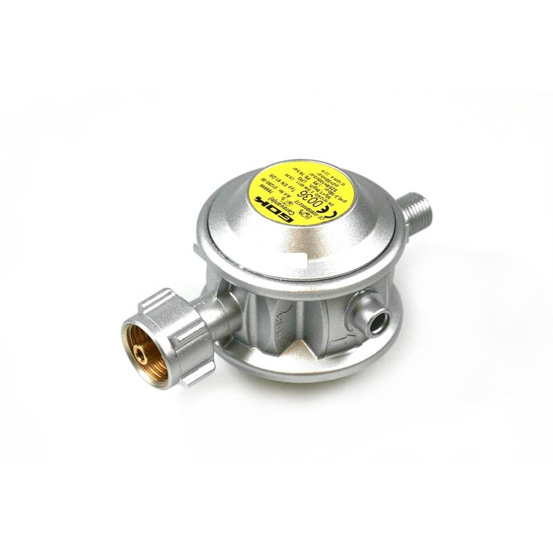 GOK Gasdruckregler 30mbar  1,5 kg/h G.12 -> G 1/4 LH