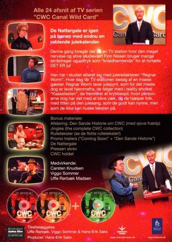 Cwc / Canal Wild Card Julekalender - De Nattergale - DVD