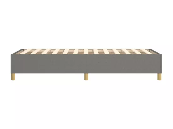 Sommier à lattes de lit Gris foncé 80x200 cm Tissu