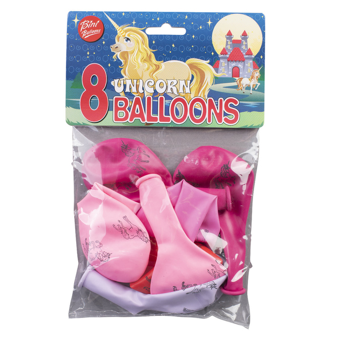 Luftballons - Einhörner - 8 Stück