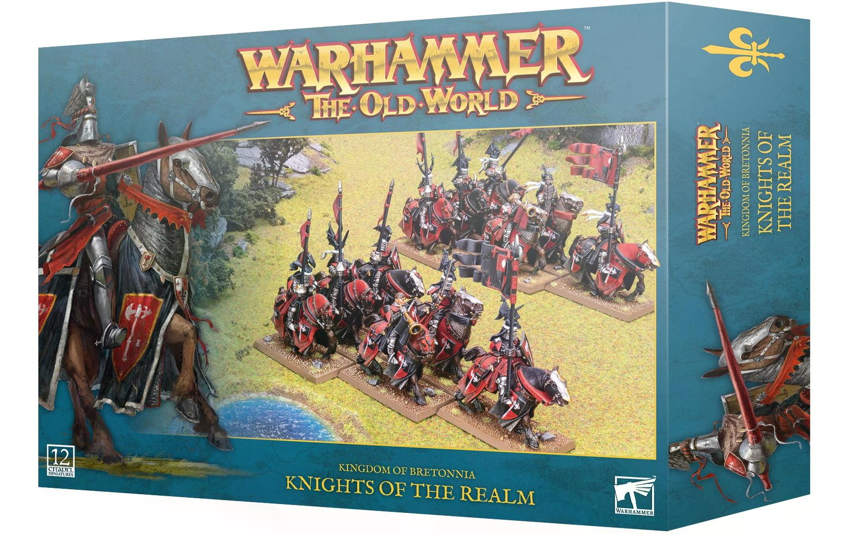 Figurenset Warhammer The old World Realm KnightsWarhammer The old World Miniaturen: Kingdom of Bretonnia, Knights of the Realm