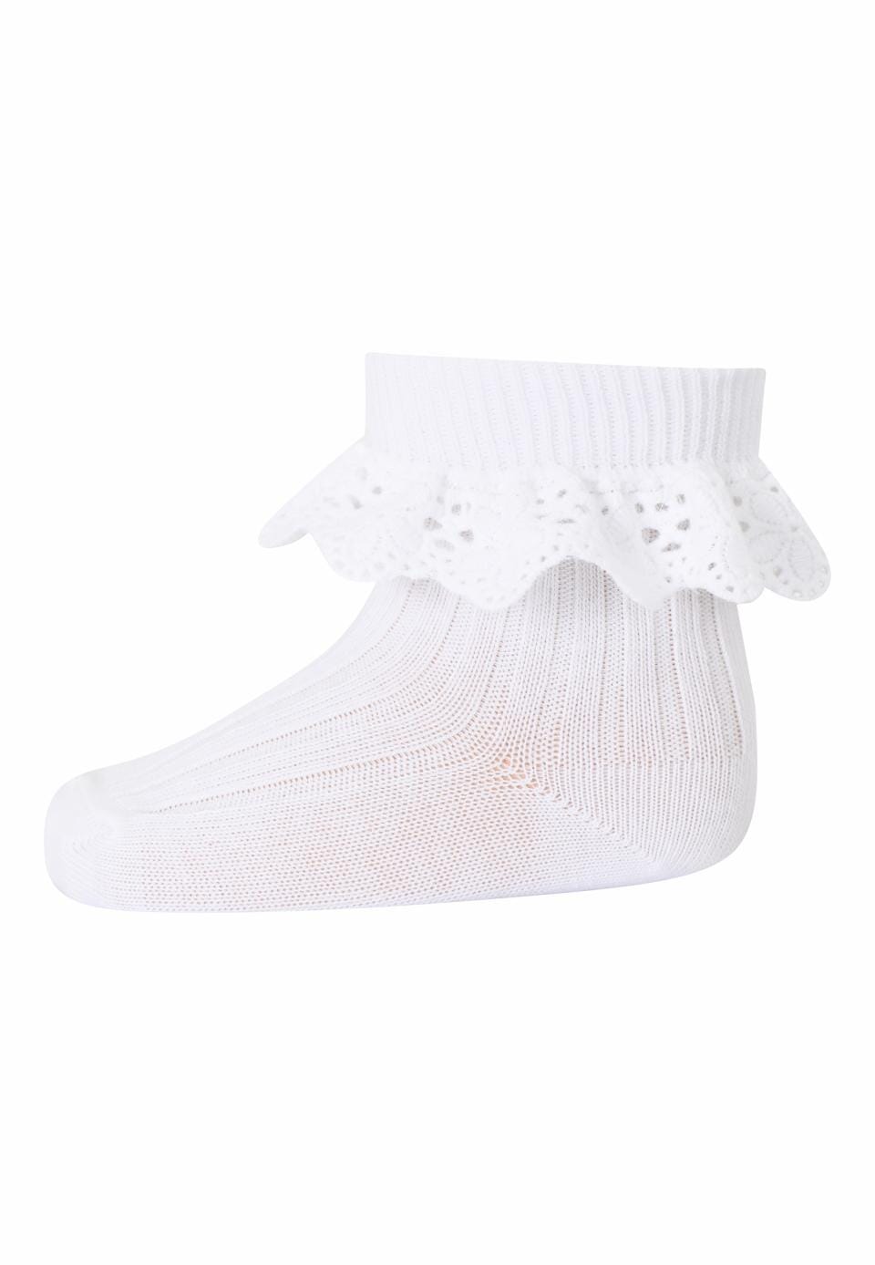 Lisa Socks With Lace white - MP - Rumpetroll