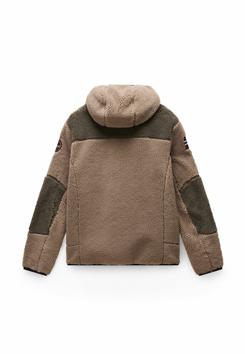 NAPAPIJRI<br>Flecha com capuz e zíper Yupik