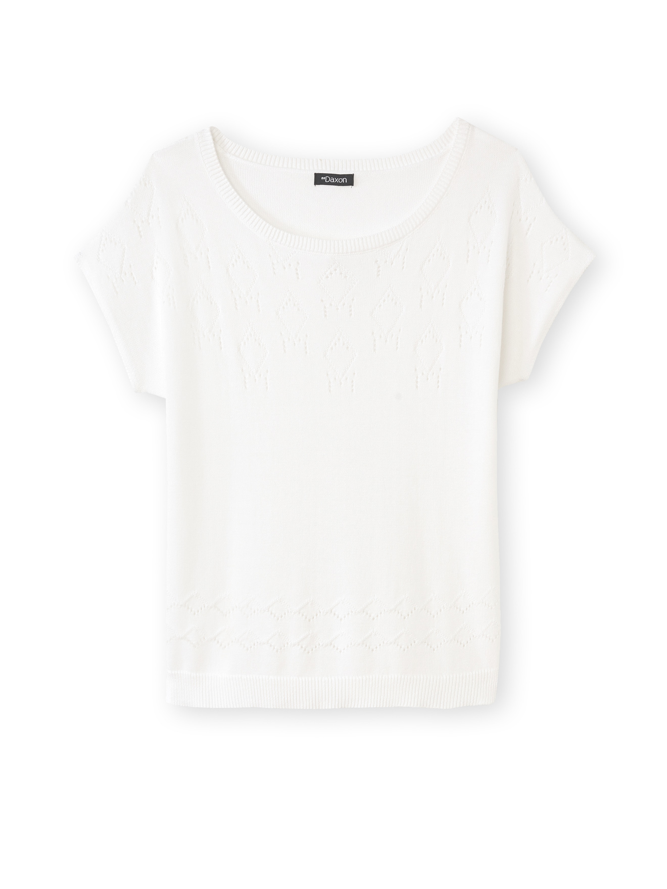 Pull ajouré manches T