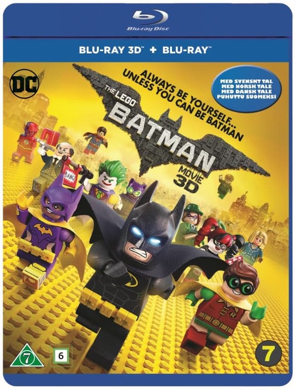 Lego Batman Filmen (3D Blu-ray + Blu-ray)