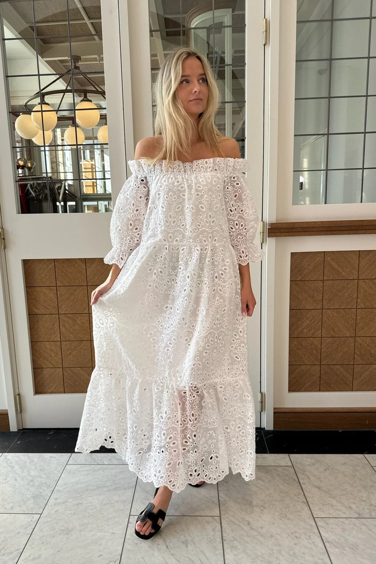 BYIC Sigridic Long Dress white white