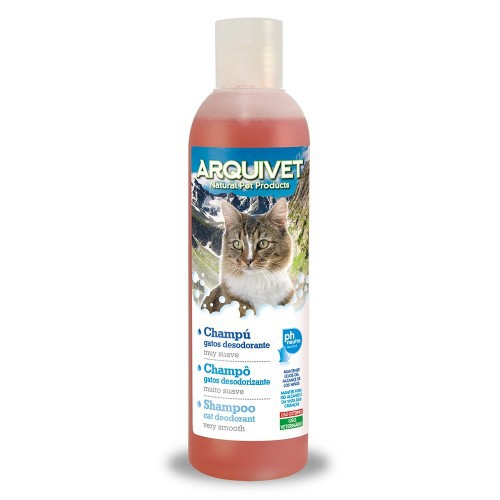 Shampoo para gatos com aroma neutro