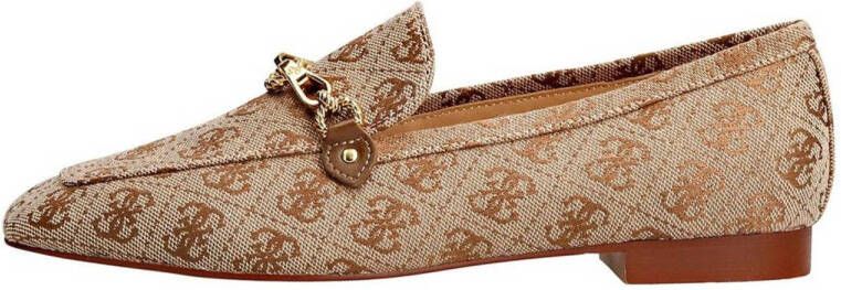 Guess Beige Loafer Marta met Mocassin Look Beige Dames