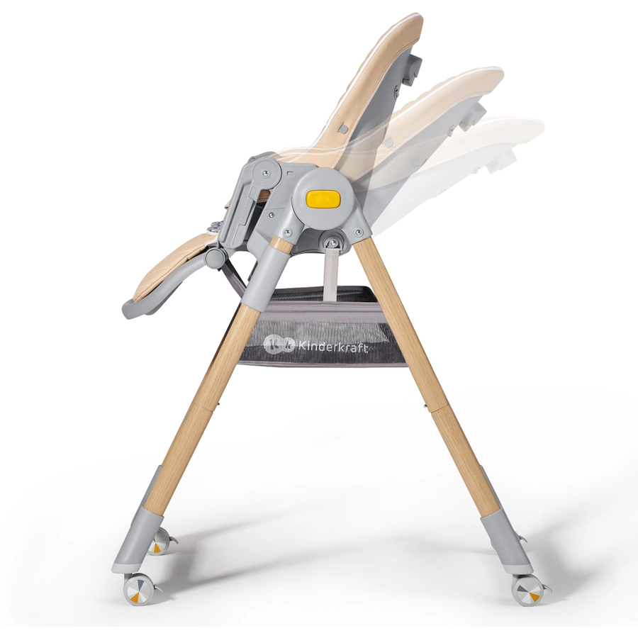 Kinderkraft Hochstuhl LASTREE grey