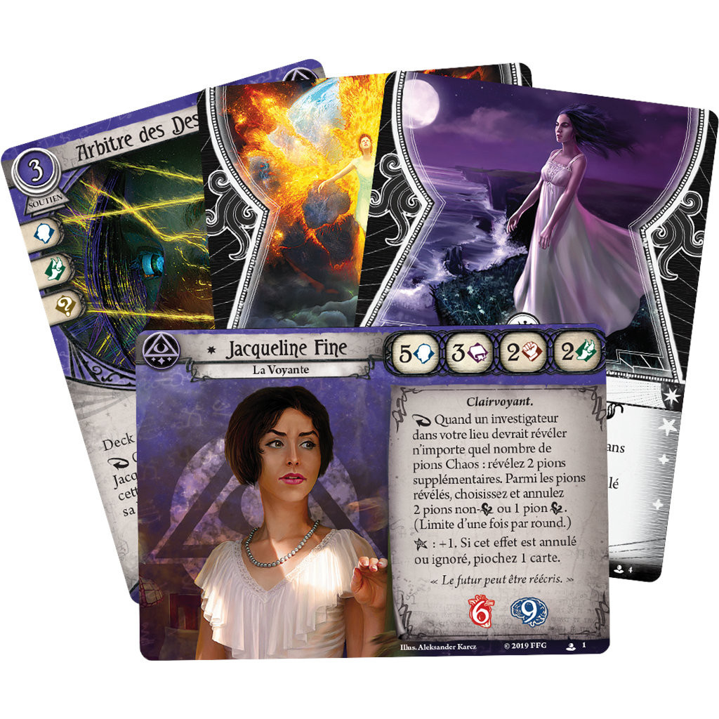Horreur à Arkham JCE - Deck Investigateur - Jaqueline Fine