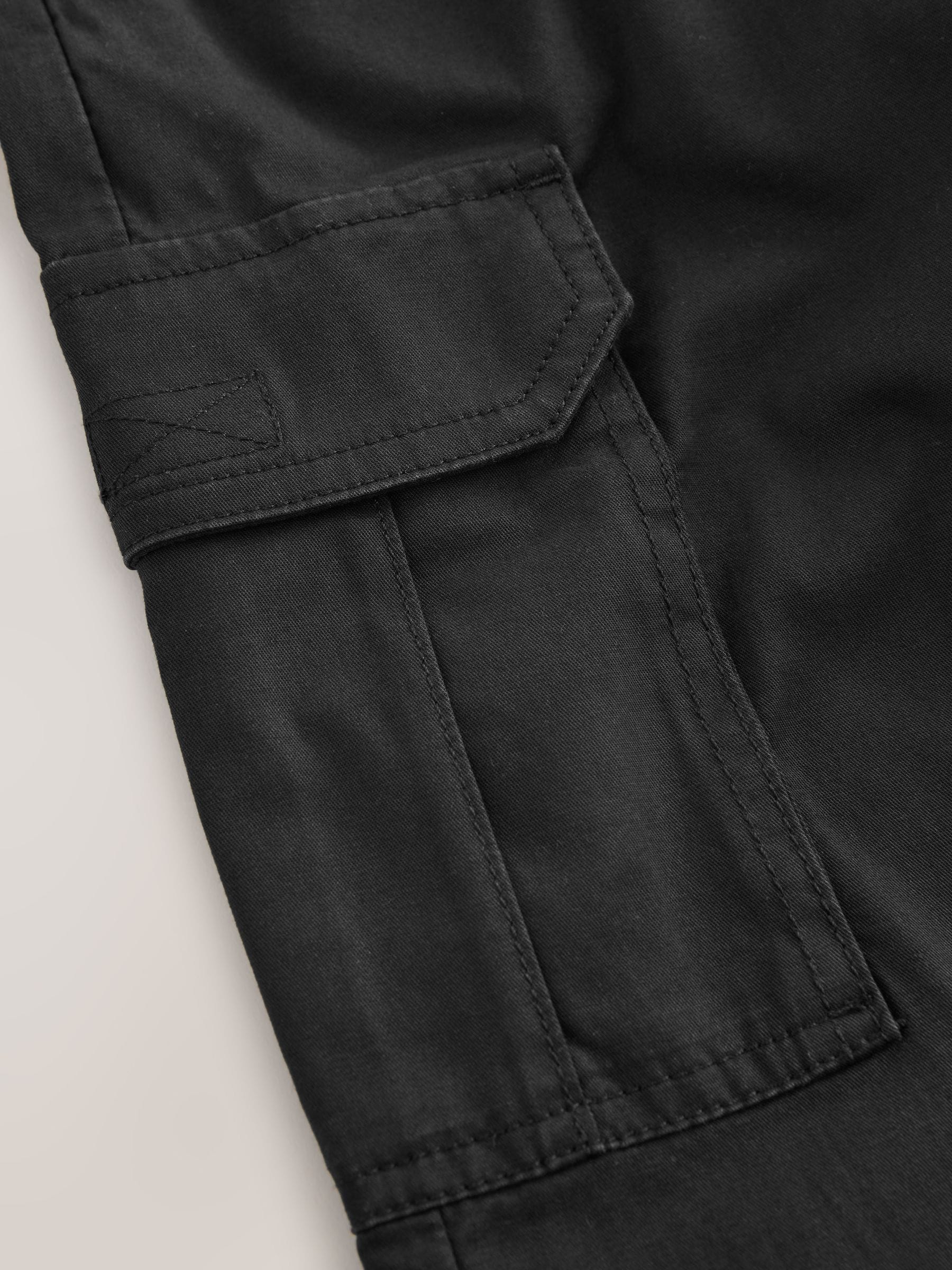 Zwart - Woven Cargo Trousers (3-16yrs)