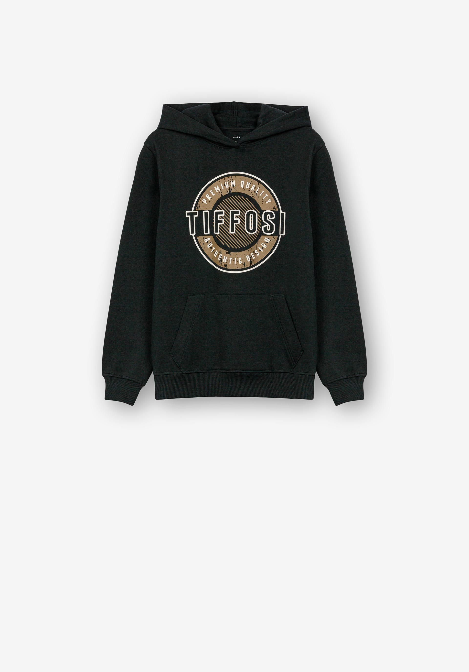 Hoodie com Estampado Frontal