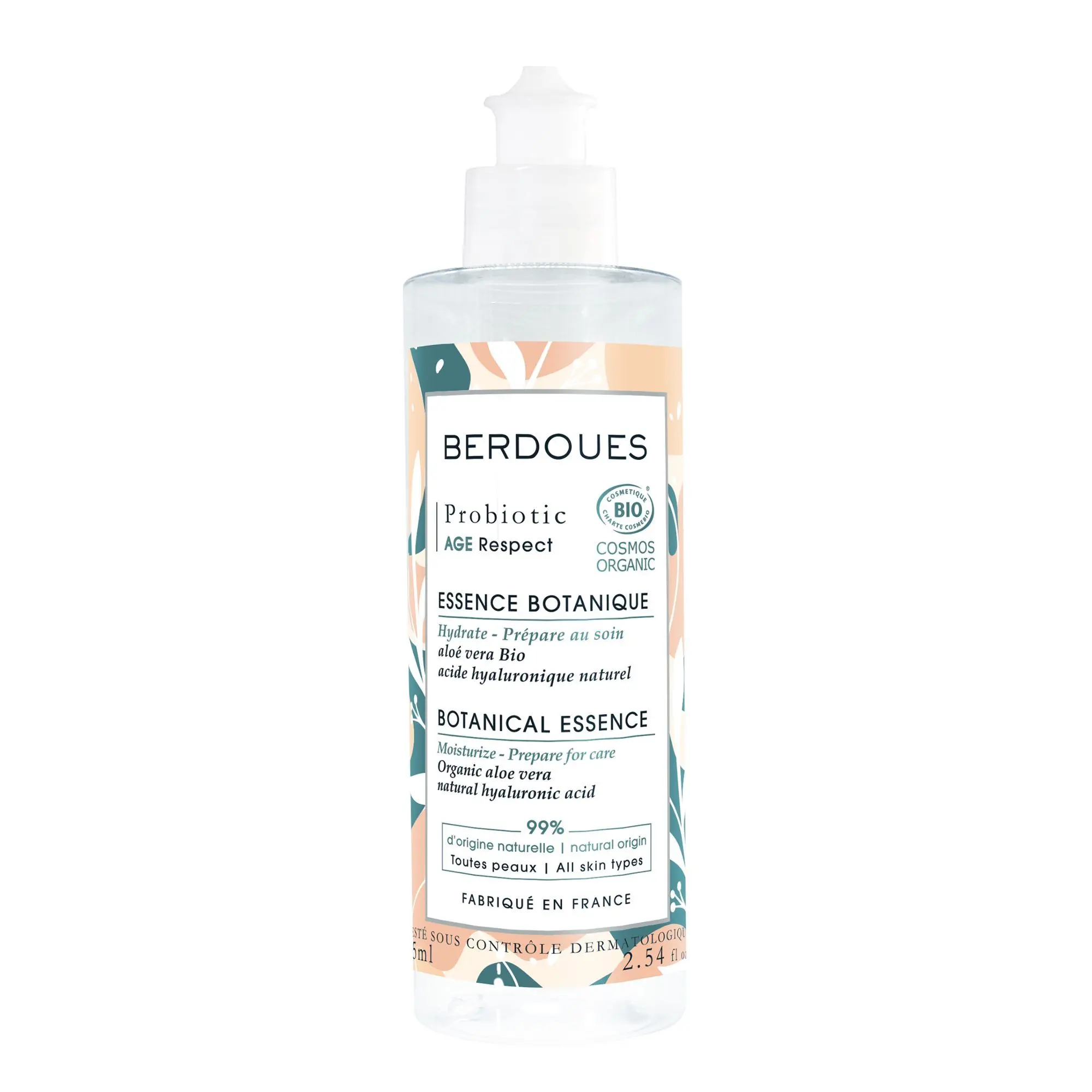 Berdoues - Soin visage Probiotic Age Respect Essence Botanique75ml - Soin de jour