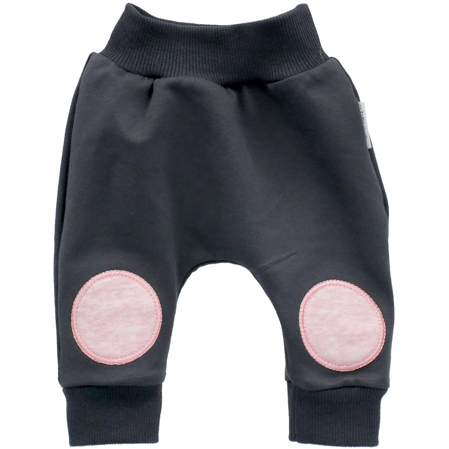Baby Sweets 2tlg Set Shirt + Hose Lieblingsstücke dunkelgrau rosa