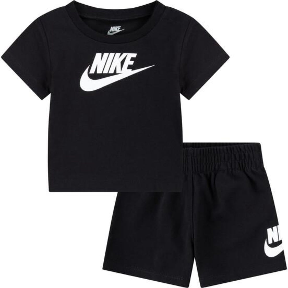 Køb NIKE Black Club T-Shirt Og Shorts Sæt