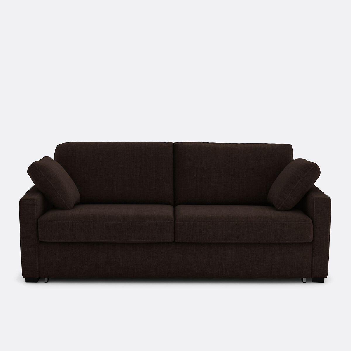 LA REDOUTE INTERIEURS<br>Sofá cama em algodão/linho, espuma HR premium, Timor