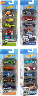 Hot Wheels Biler 5-Pakk Blandet