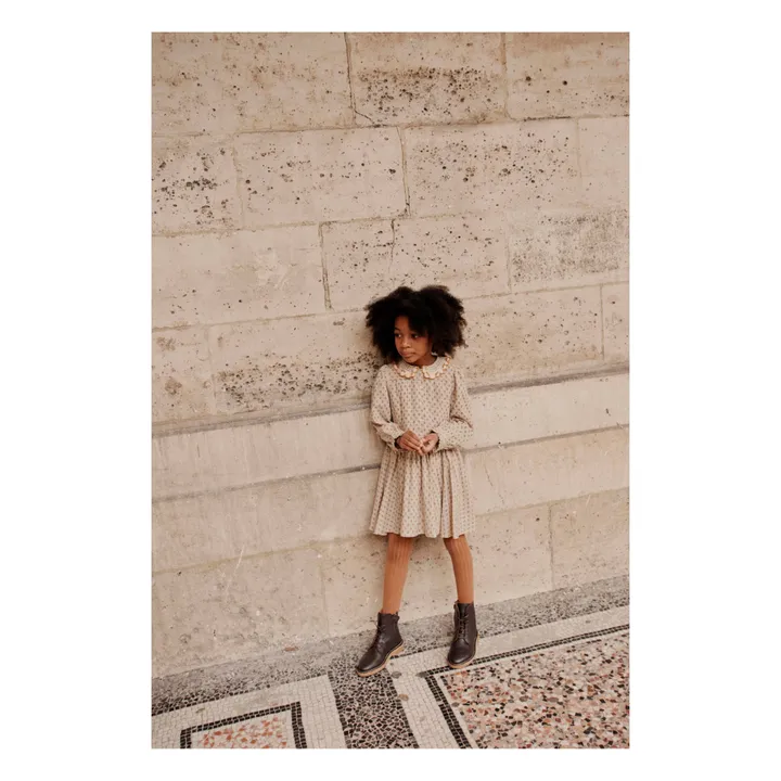 Emile et Ida Bottines à Lacets Cuir Emi | Chocolat
