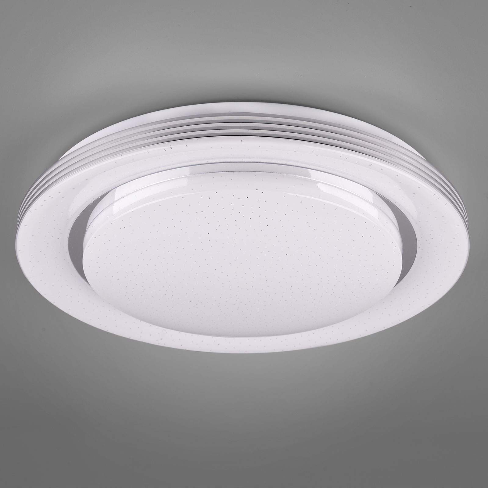 LED-Deckenleuchte - weiß - mit Fernbedienung - Ø 48 cm