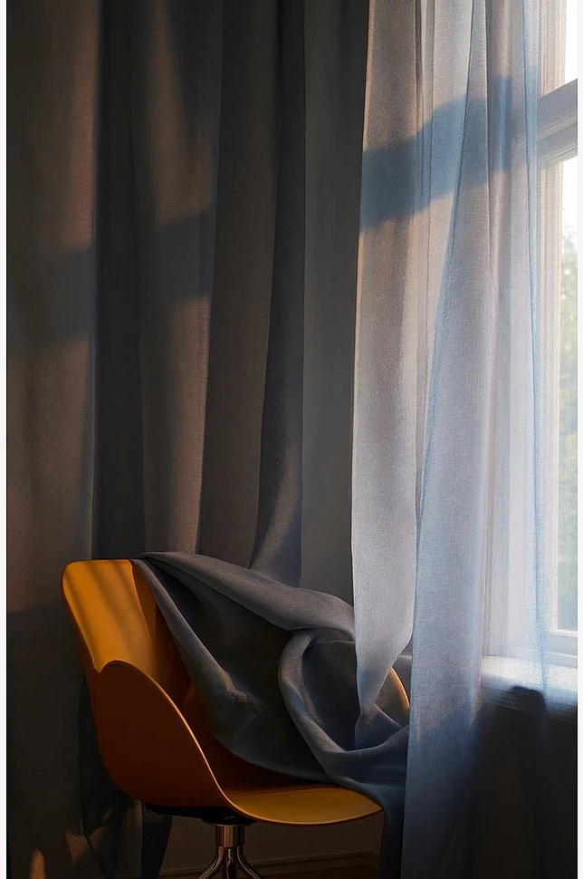 KIRA målbestilt rent gardin