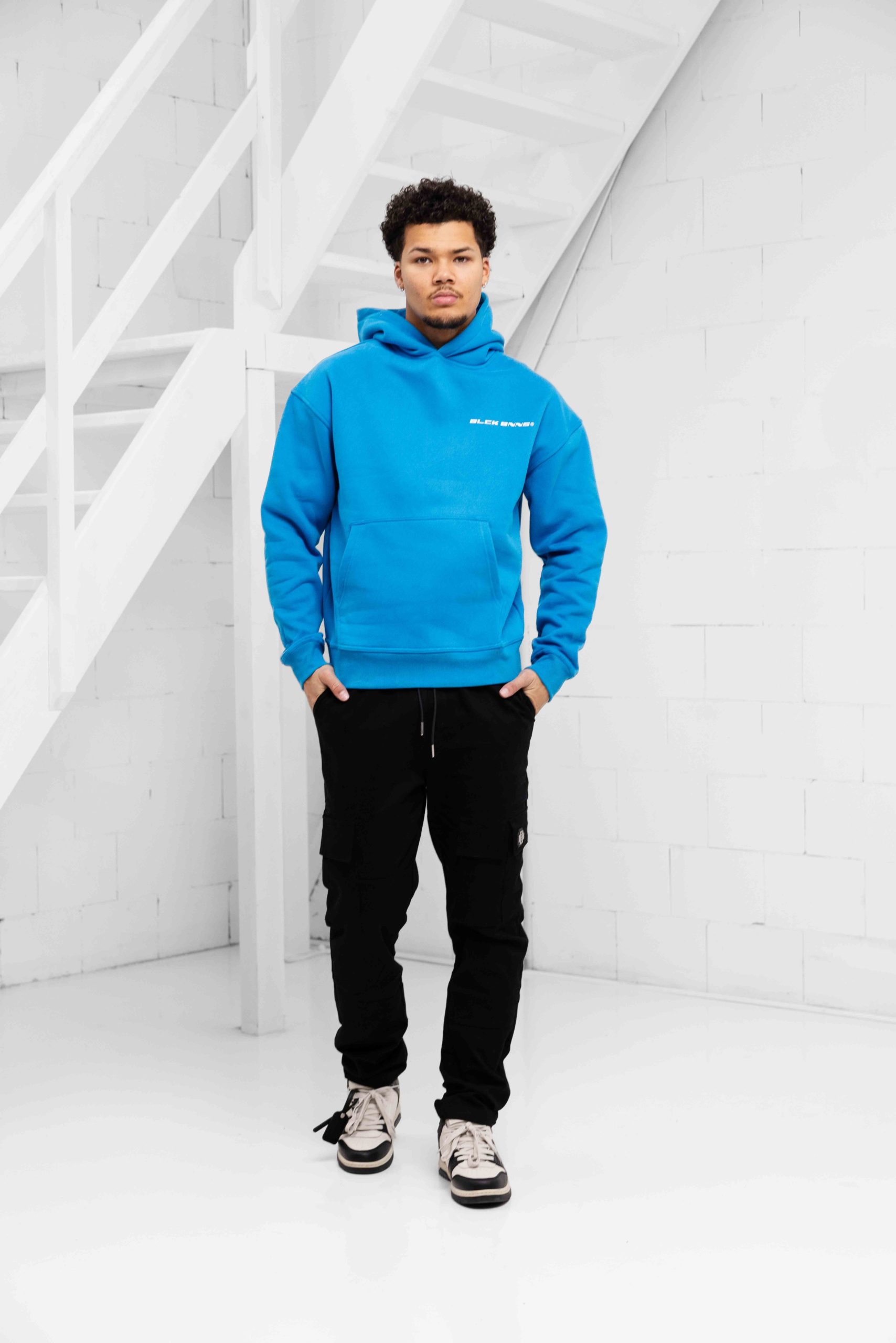 Black Bananas Nation Hoodie Heren Blauw