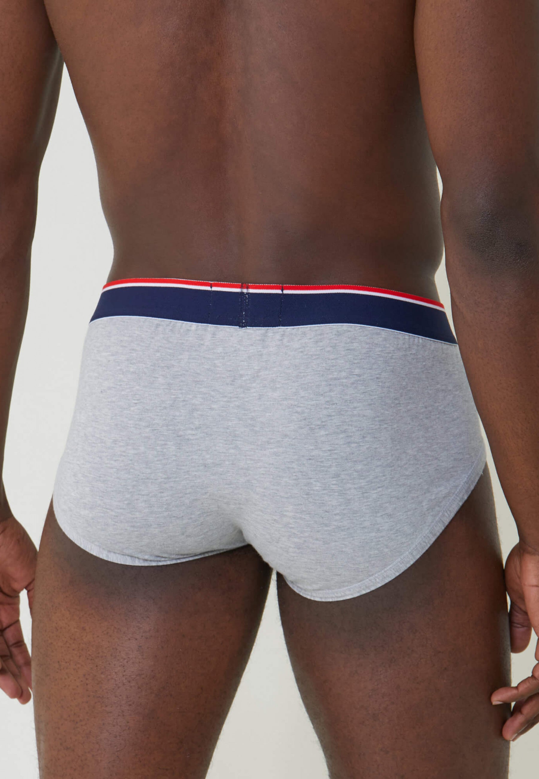 Slip en coton-Terrible Gris Chiné