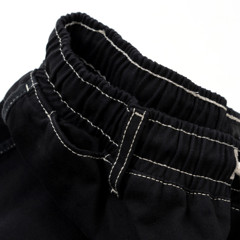 Coutures lâches pour pantalon - Noir