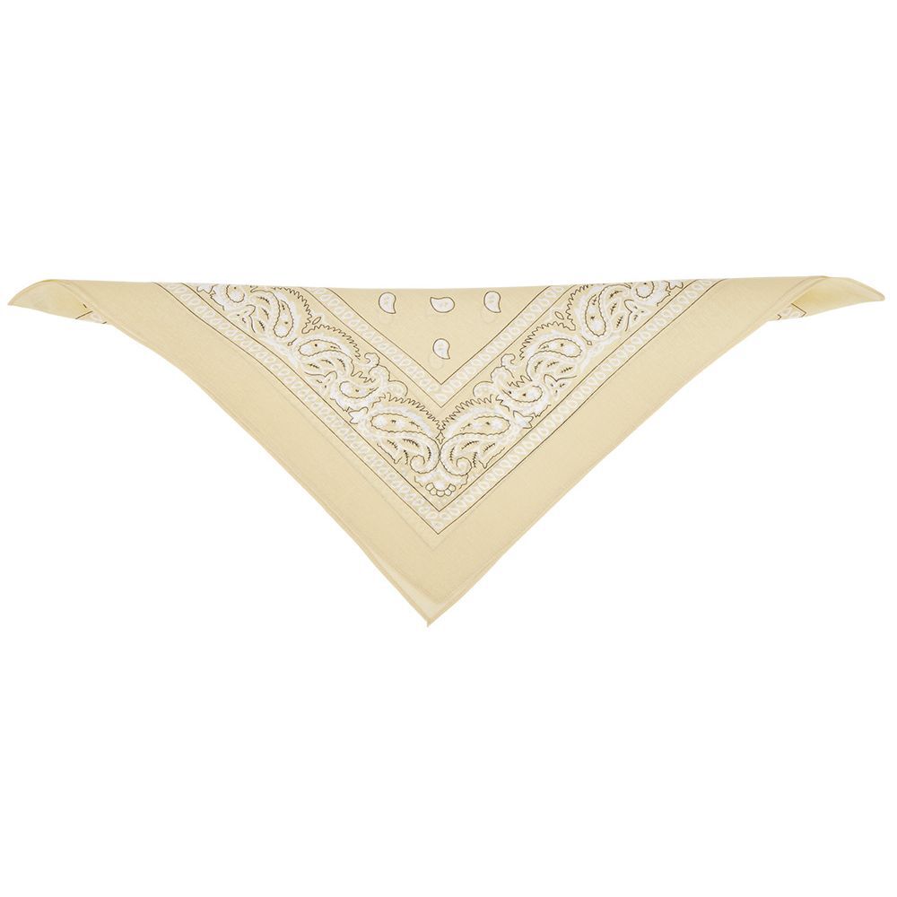 Bandana motif paisley coloré 100% coton 53x53cm
