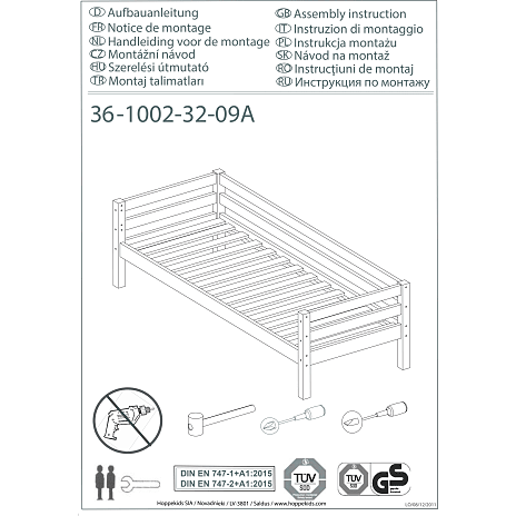 Hoppekids ECO Dream Himmelseng 90x200 cm