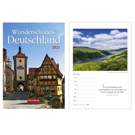 Harenberg Wunderschönes Deutschland Kalender 2021