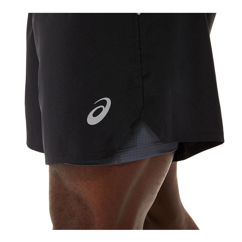 Asics ROAD 2-N-1 7IN - Short Homme performance black/carrier grey