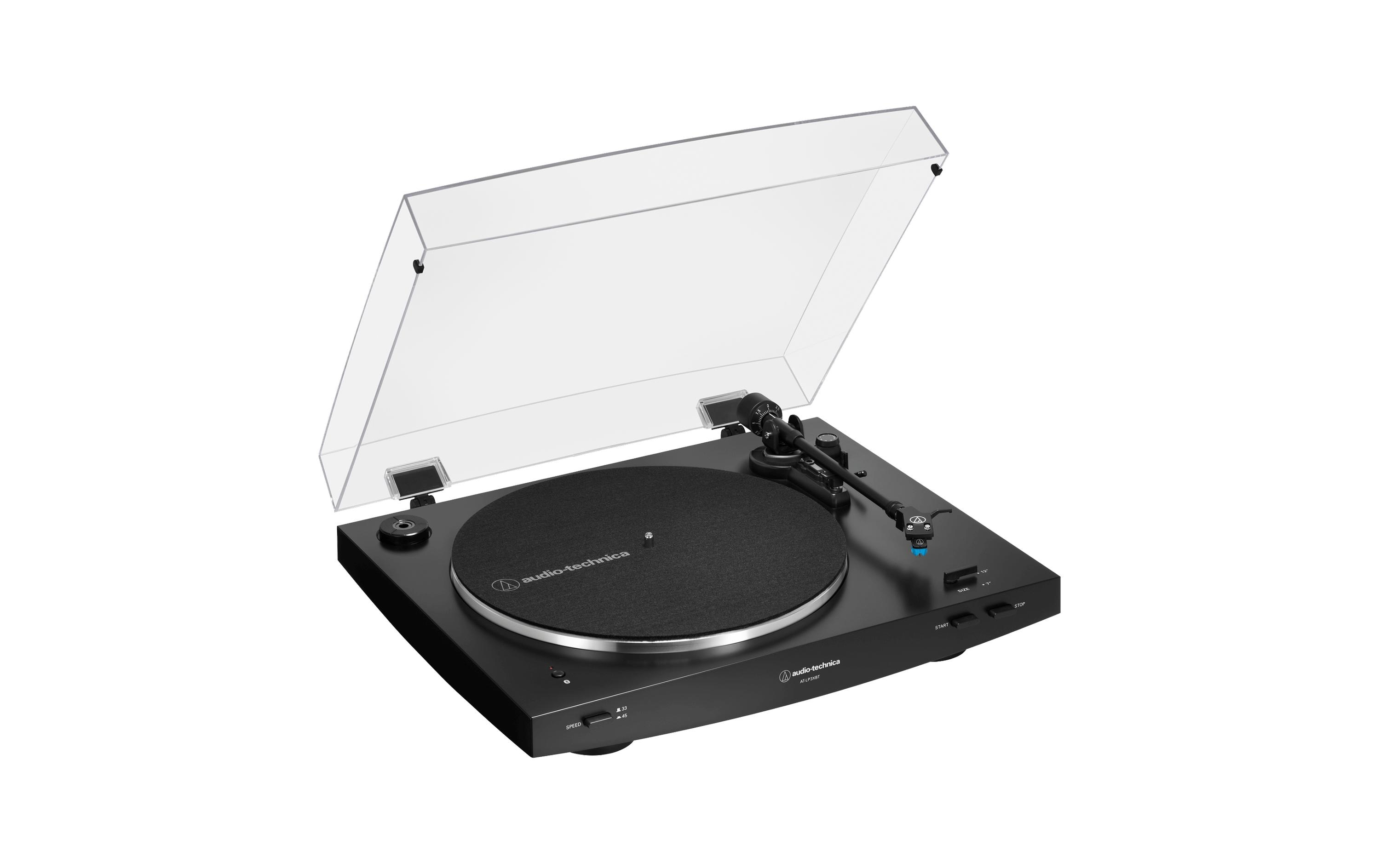 Plattenspieler mit Bluetooth AT-LP3XBT Schwarz<br>Automatischer Plattenspieler mit Riemenantrieb und Bluetooth