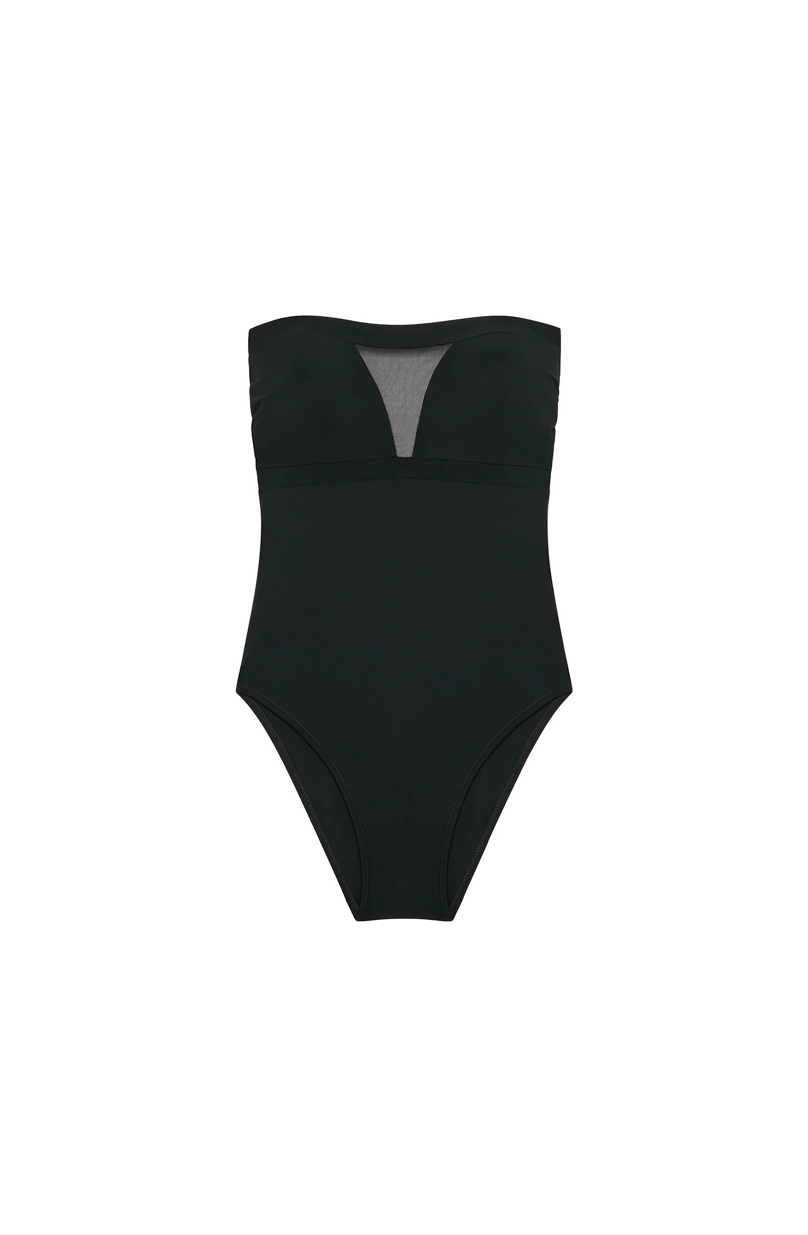 xana Maillot de bain une pièce bandeau noir Noir