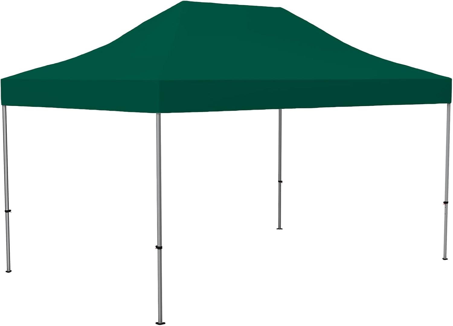 Vispronet Profi Faltpavillon Basic 3x4,5 m in Grün - stabiles Scherengittersystem - mit Dach (weitere Farben & Größen zur Auswahl)