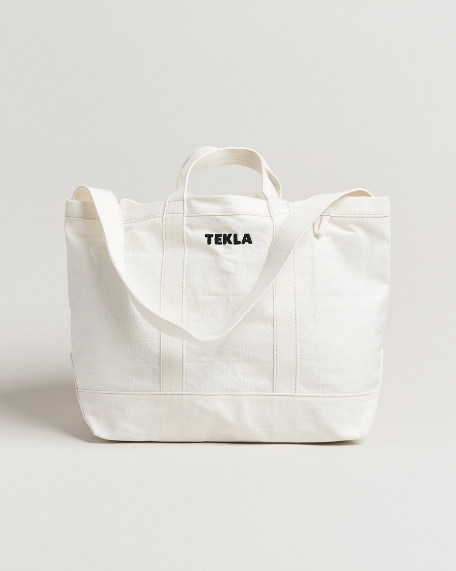 Tekla Beach Bag Ivory
